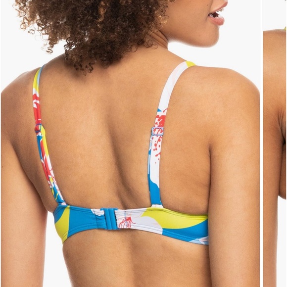 Roxy She Just Shines Underwire D Cup Bikini Top - Picture 6 of 6